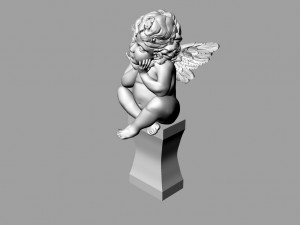 angel 3Dモデル