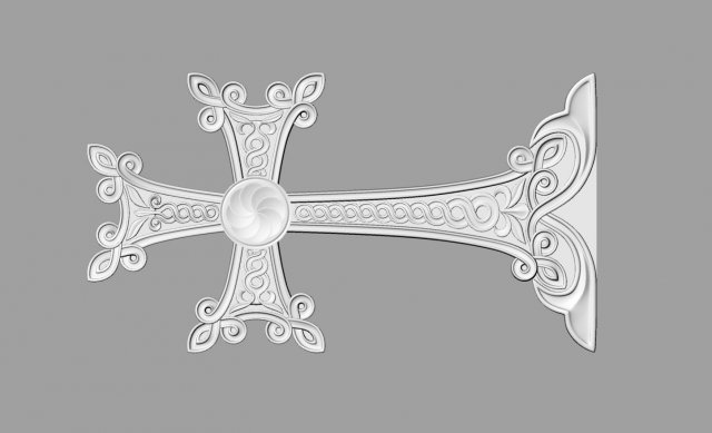 cross Modelo 3D .c4d .max .obj .3ds .fbx .stl .blend 