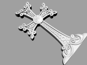 крест 3D Модель
