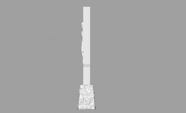 cross crucifix 3D 모델 .c4d .max .obj .3ds .fbx .stl .blend 
