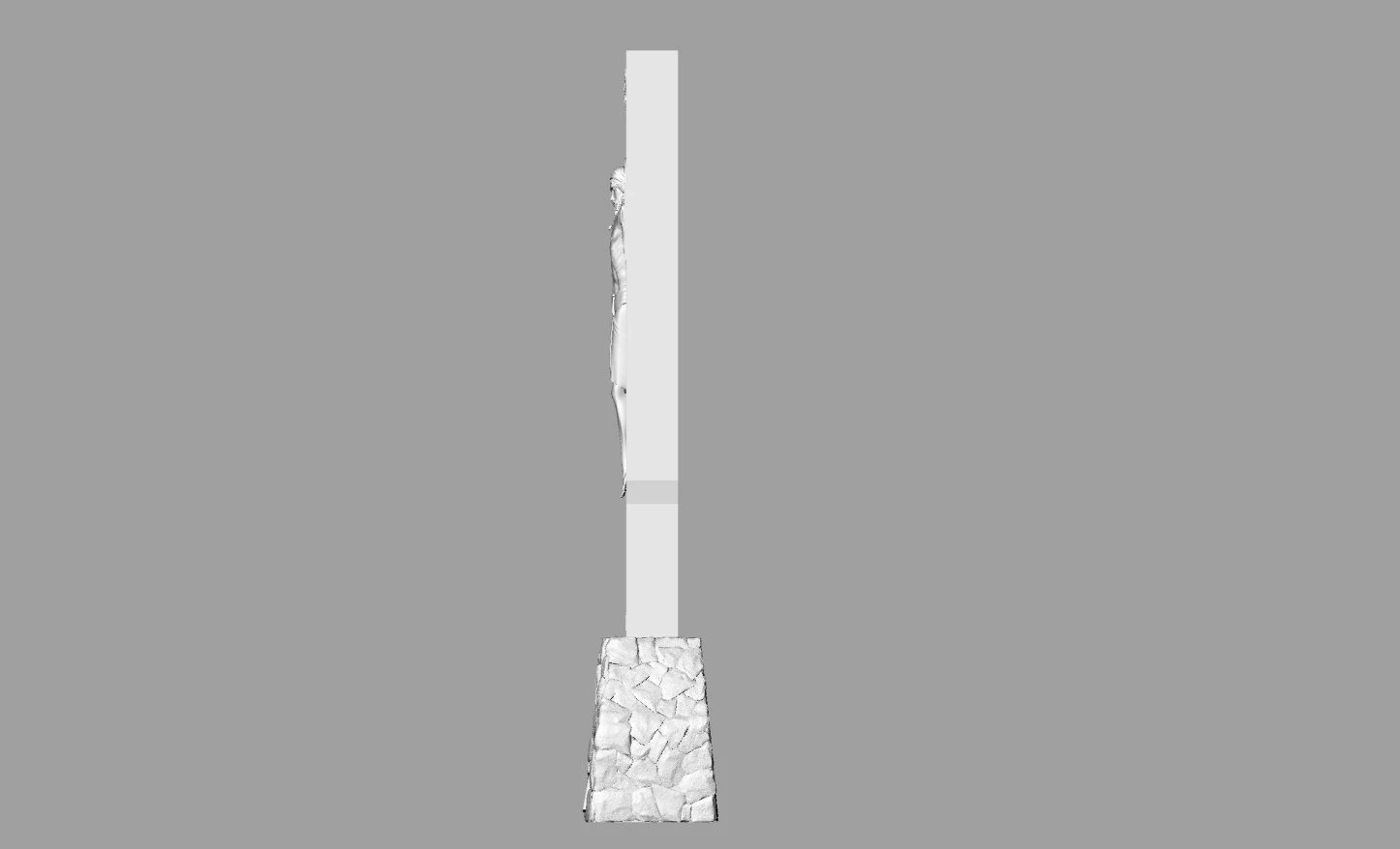 cross crucifix 3D Model .c4d .max .obj .3ds .fbx .stl .blend