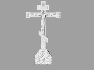 cross crucifix 3D Model
