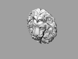lions head 3D Model