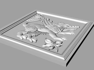 panno wolf 3D Model
