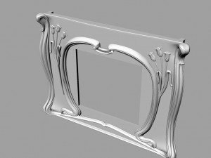 the portal of the fireplace 3D Model