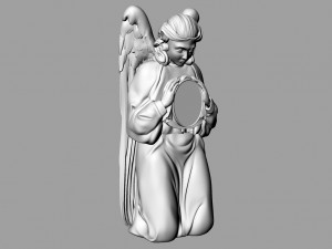 grieving angel 3D मॉडल