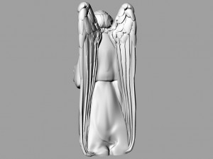 grieving angel 3D 모델