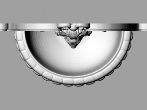 wall lion fountain 3D Model