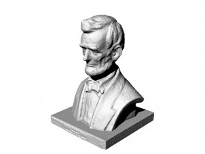 bust of lincoln 3Dモデル