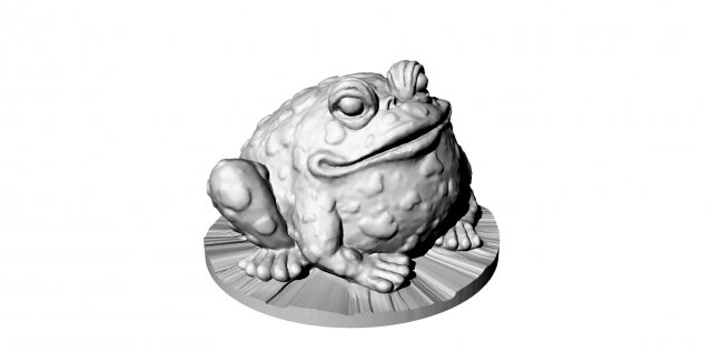 frog Modello 3D .c4d .max .obj .3ds .fbx .stl .blend 