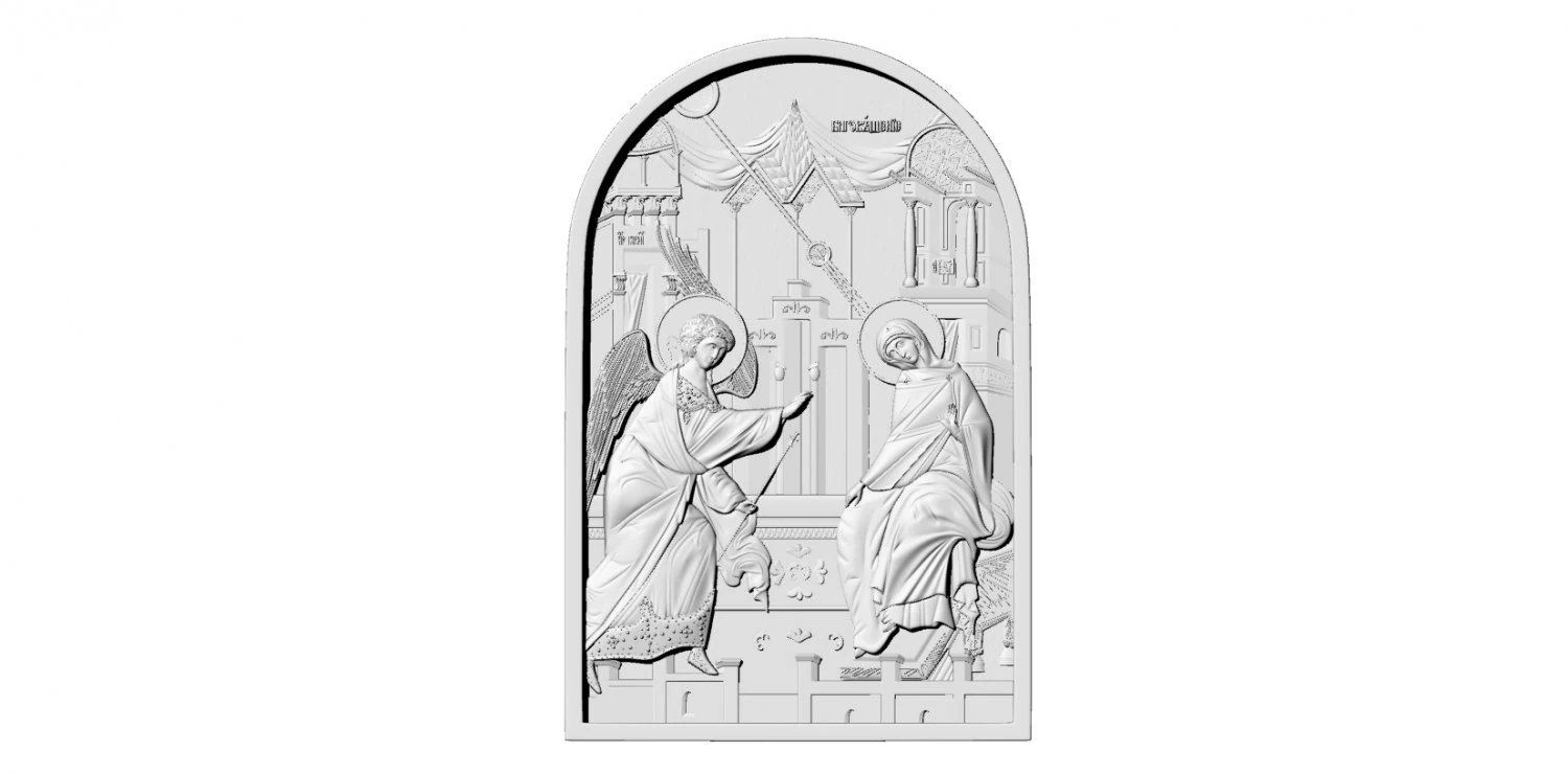 the appearance of the virgin 3D Model .c4d .max .obj .3ds .fbx .stl .blend 