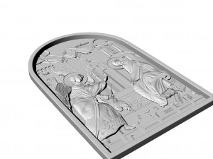 the appearance of the virgin 3D Model