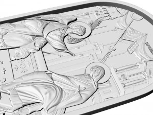 the appearance of the virgin 3D Model