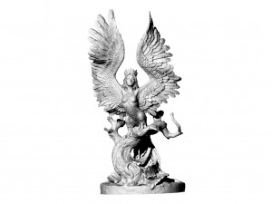 mythical harpy Modello 3D