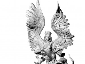 mythical harpy 3D Model