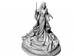 sea queen Modello 3D