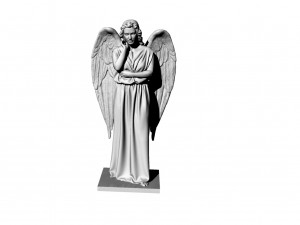 angel girl with wings 3D मॉडल