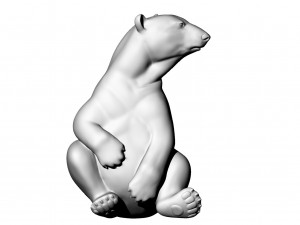 polar bear Modello 3D