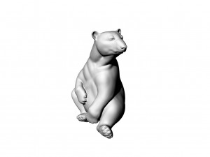 polar bear 3D 模型