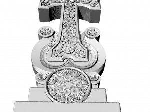 Khachkar cross 3D 모델