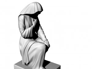 Grieving mother 3D Model