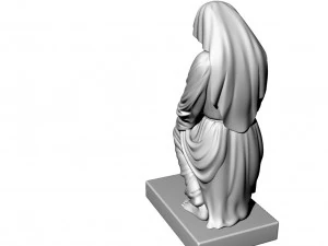 Grieving mother 3D Model