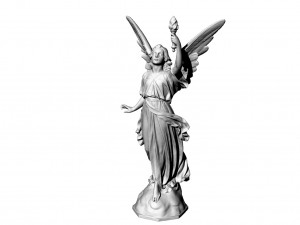 Sculpture girl 3D 模型