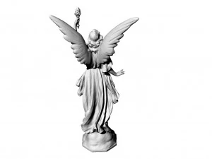 Sculpture girl 3D Model