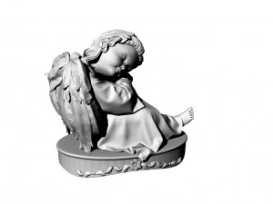 Angel sculpture 3D Model