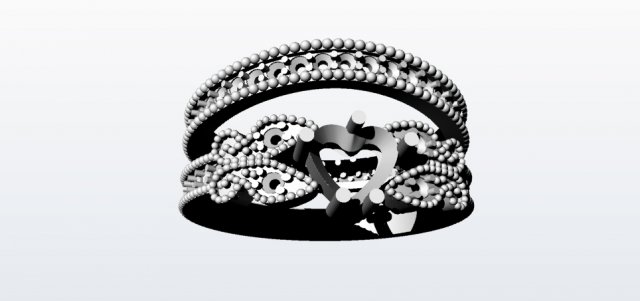 the individual ring Model 3D .c4d .max .obj .3ds .fbx .stl .blend 