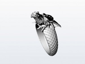 ring dragon 2 3D Model