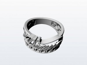the diana ring 3D Модель