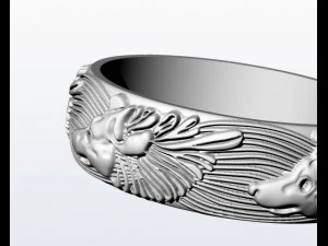 кільцевий ведмідь 3D Модель