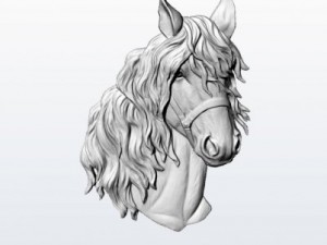 horse head 3D Model