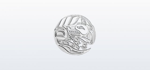 the amulet of the wolf 3D मॉडल .c4d .max .obj .3ds .fbx .stl .blend 