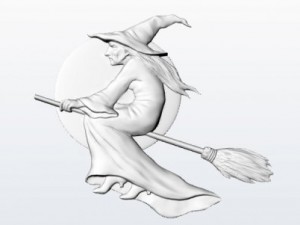 witch relief 3D Model