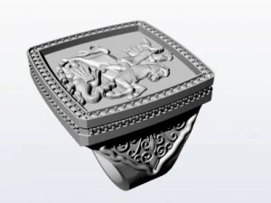 sinete george Modelo 3D