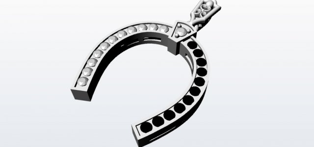 horseshoe 3Dモデル .c4d .max .obj .3ds .fbx .stl .blend 