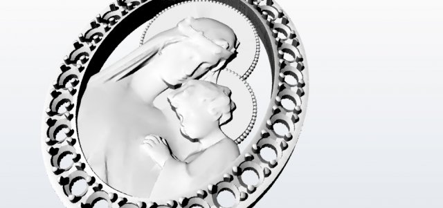 mother and child 3D Model .c4d .max .obj .3ds .fbx .stl .blend 