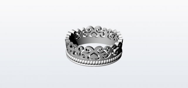 crown 3D Model .c4d .max .obj .3ds .fbx .stl .blend 