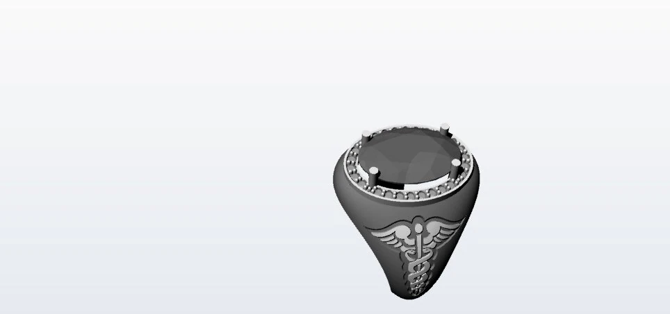 signet of stone 3D Model .c4d .max .obj .3ds .fbx .stl .blend 