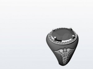 signet of stone Modelo 3D