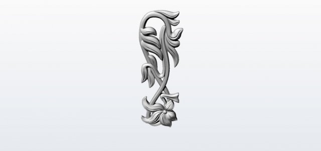 ornament 3D Model .c4d .max .obj .3ds .fbx .stl .blend