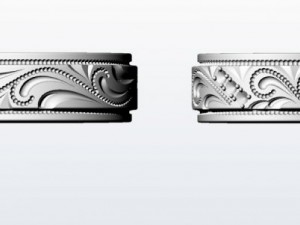 wedding rings Modello 3D