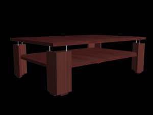 modern living room table 3D Model