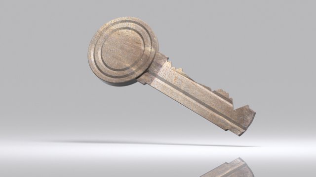 kluch 3D Модель .c4d .max .obj .3ds .fbx .stl .blend 