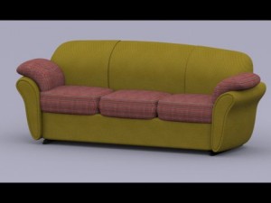 divan Modelo 3D