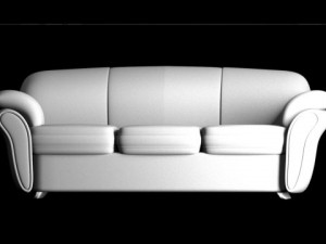 divan Modèle 3D