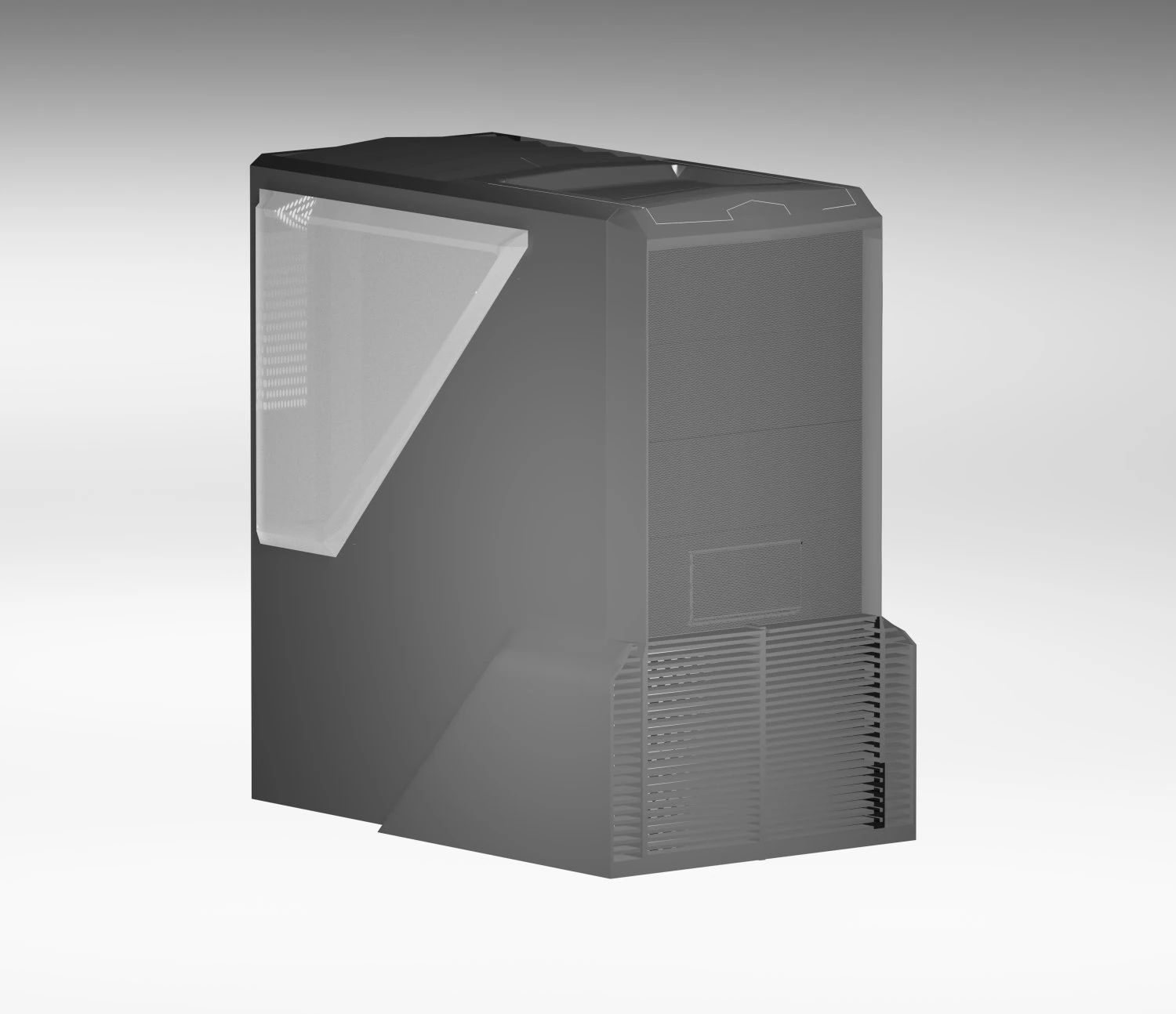 pc zalman z11 plus 3D Model .c4d .max .obj .3ds .fbx .stl .blend