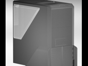 pc zalman z11 plus Modelo 3D